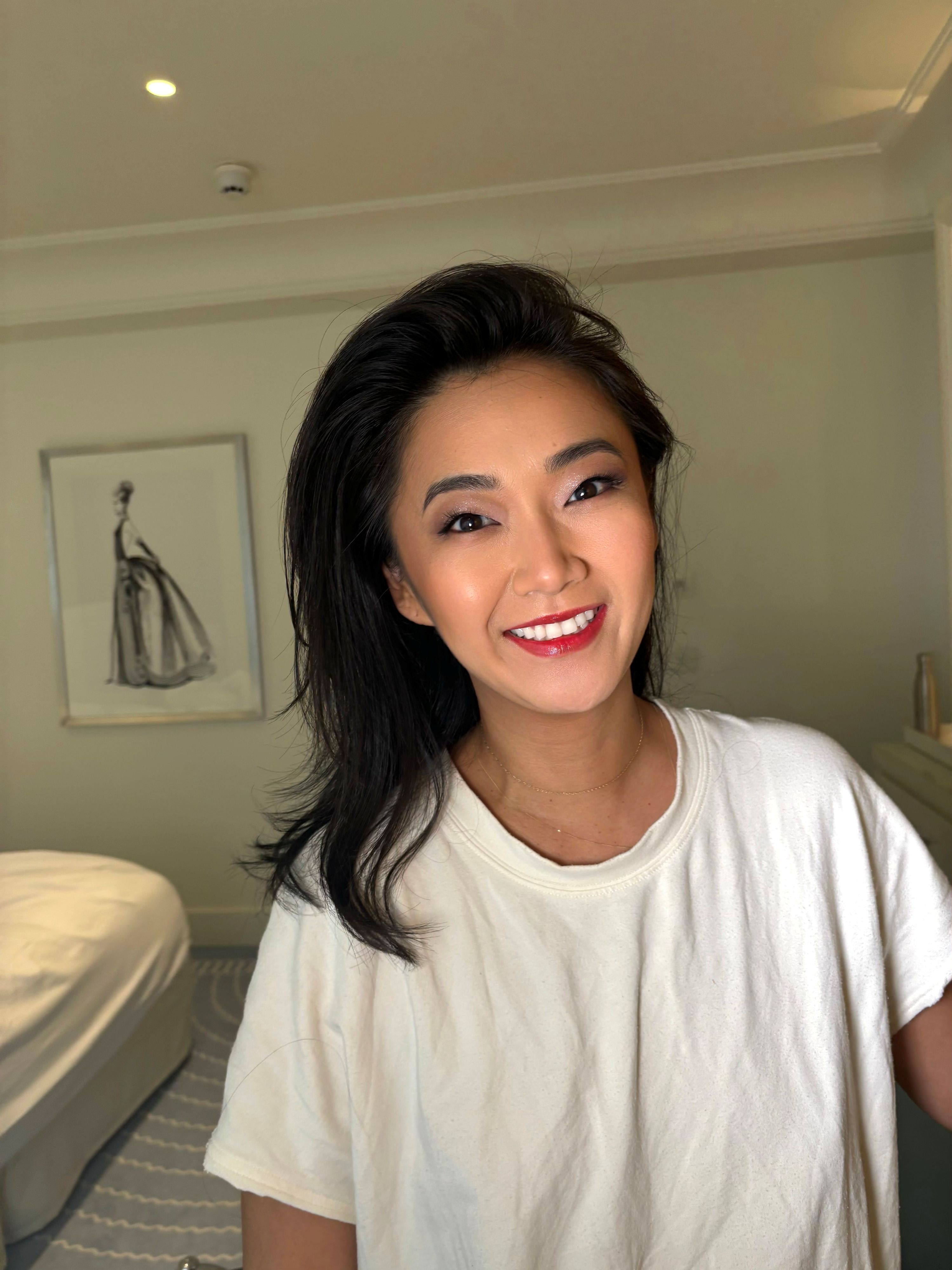 Industry conference makeup and hairstyle by Retanya