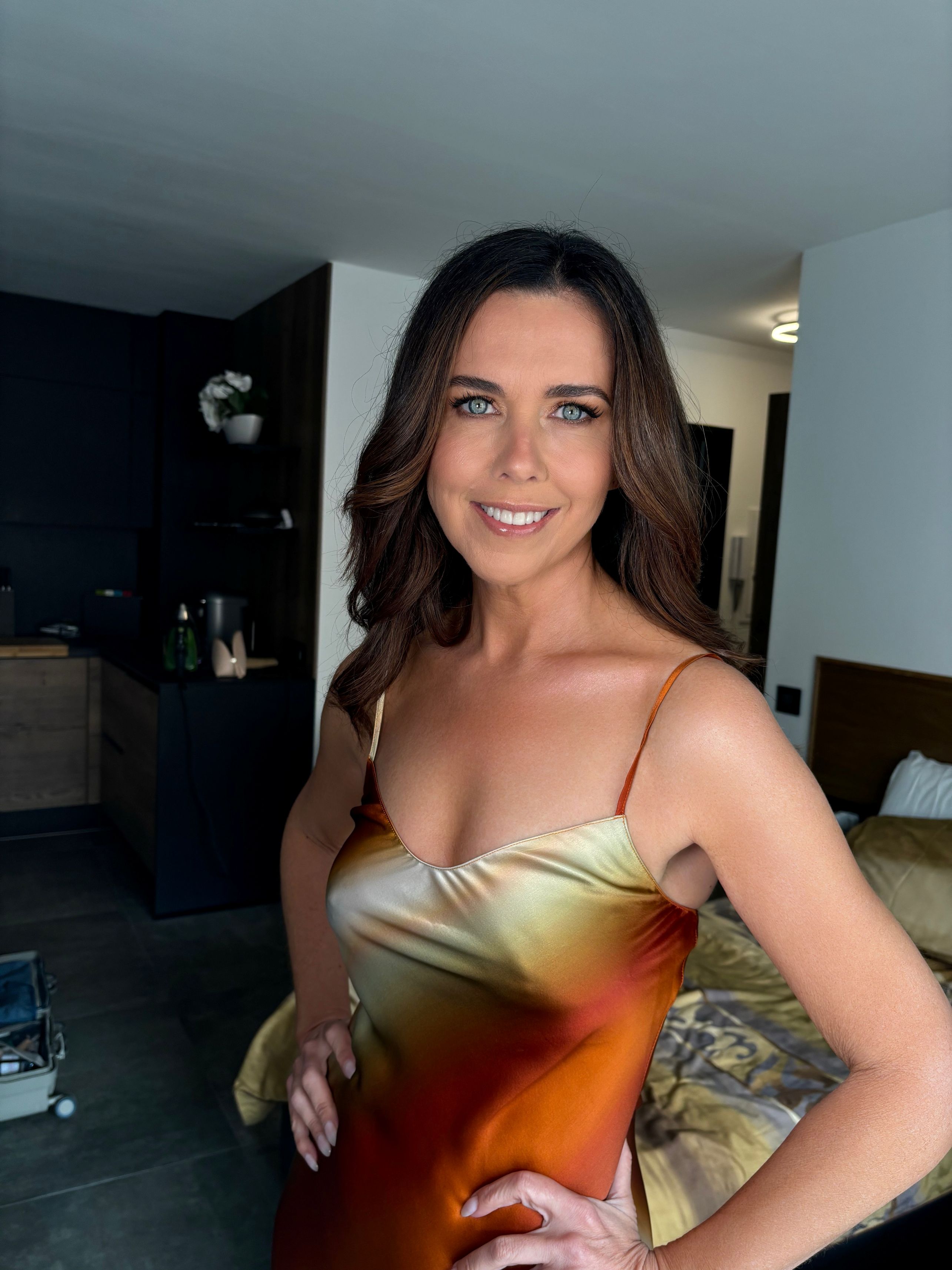 Industry conference makeup and hairstyle by Retanya