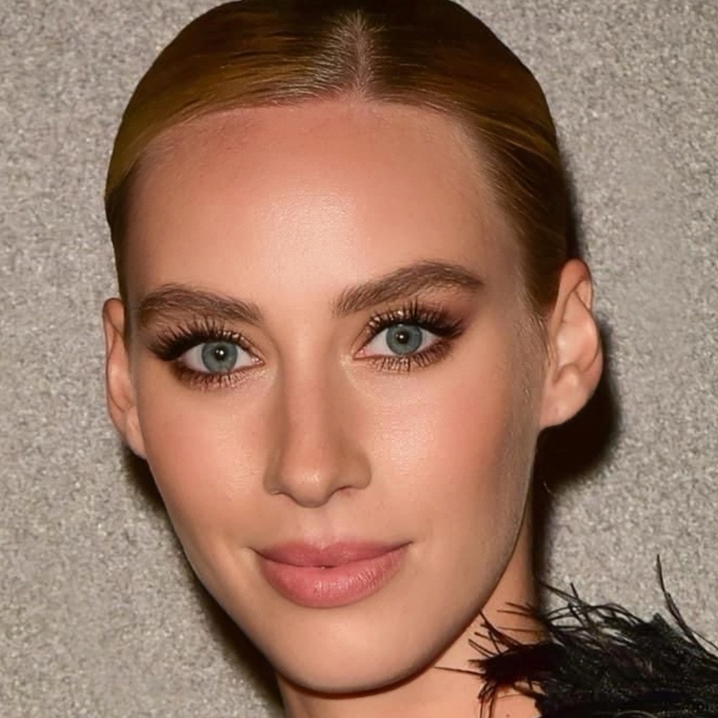 Red carpet makeup look 2